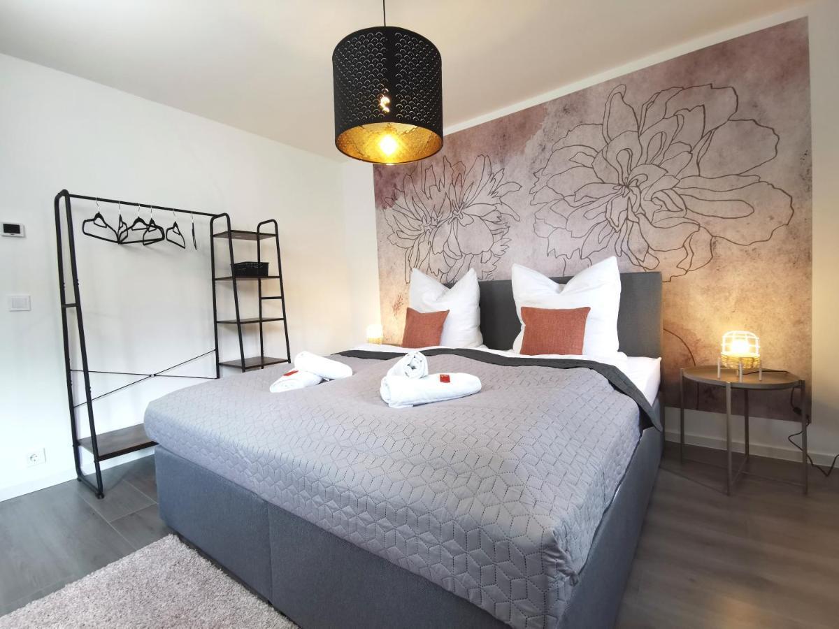 Bohnapartments Suedpark - Naehe Steigerwaldstadion - Gratis Parkplatz - Wlan - Vollausstattung Erfurt Exterior foto